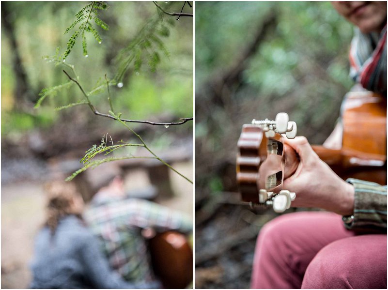 romantic engagement photo shoot