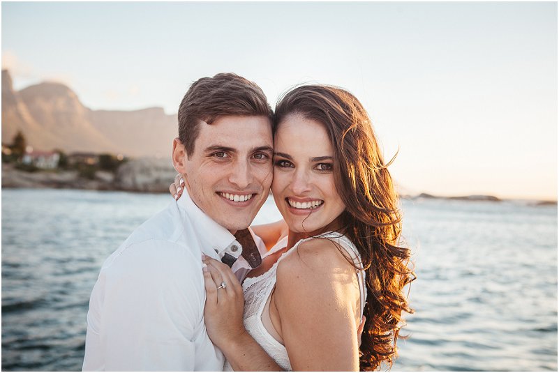 luxury yacht cape town engagement photos