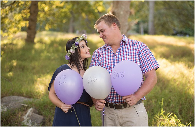 forest engagement photo shoot