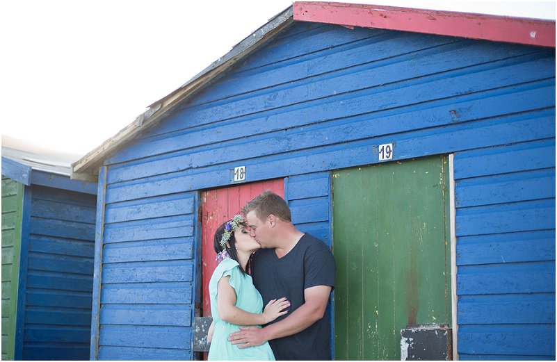 Muizenberg engagement shoot