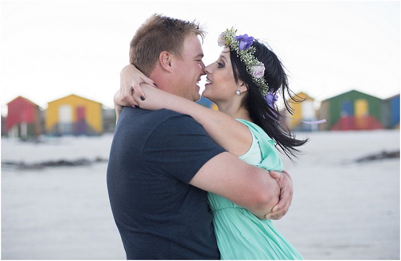 Muizenberg engagement shootMuizenberg engagement shoot