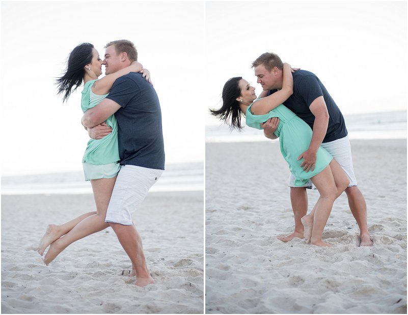 Muizenberg engagement shoot