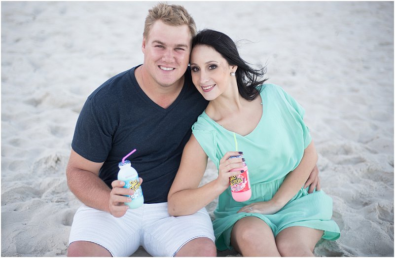 Muizenberg engagement shoot