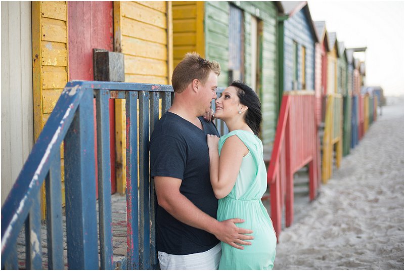 Muizenberg engagement shoot