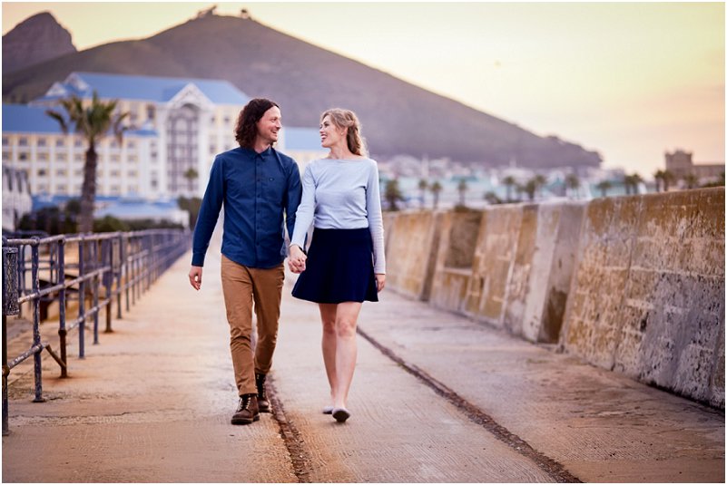 V&A Waterfront engagement shoot