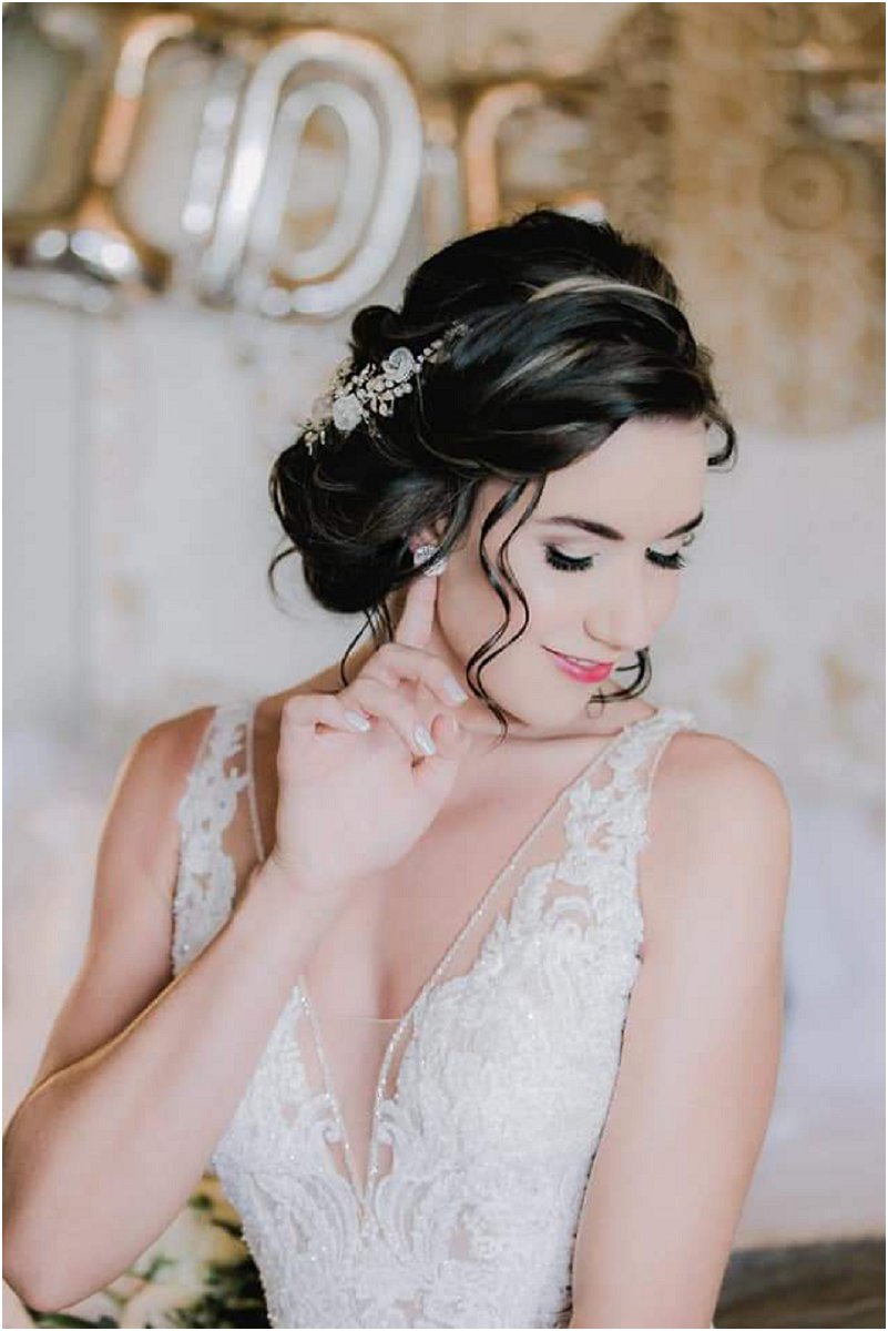 bridal makeup hair