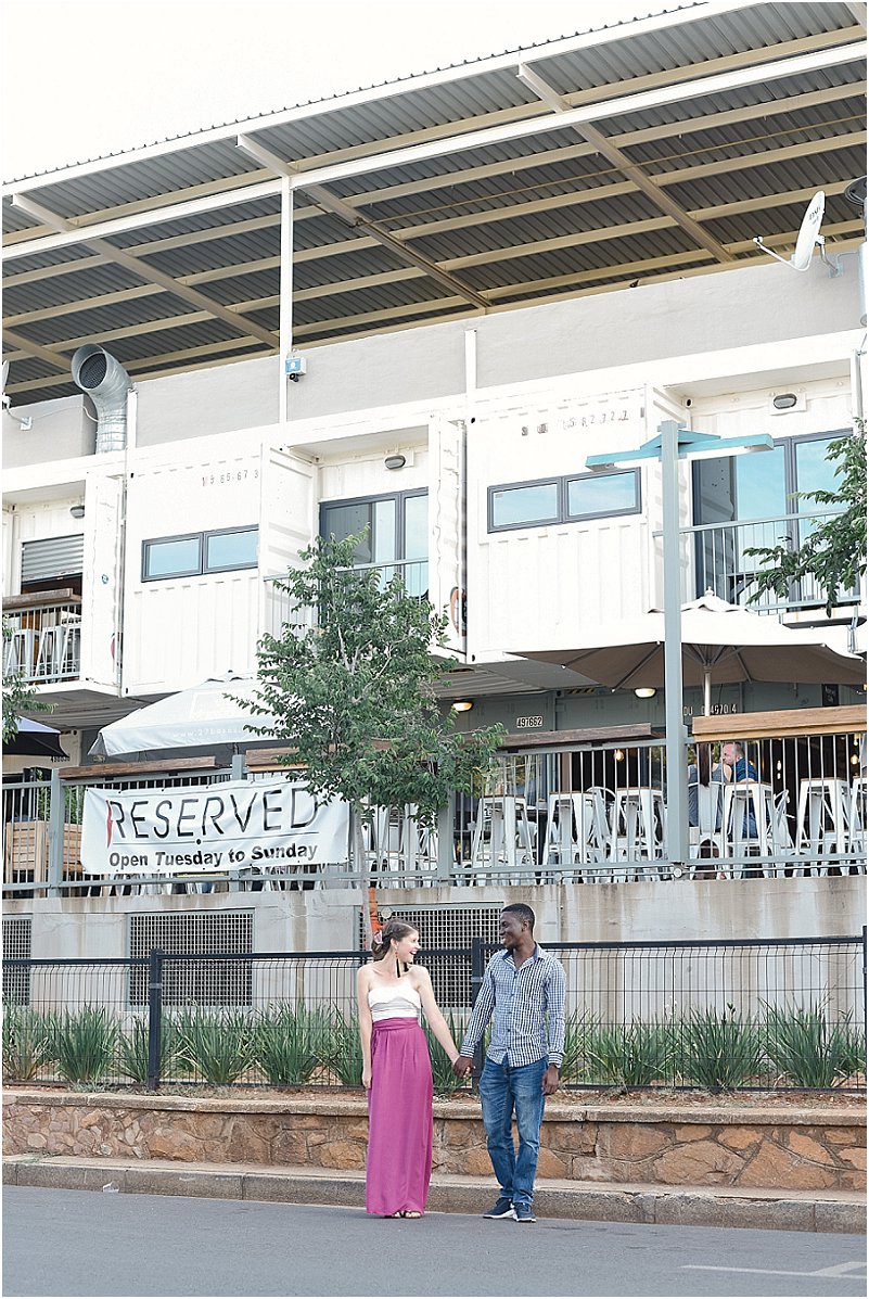 interracial couples engagement photos