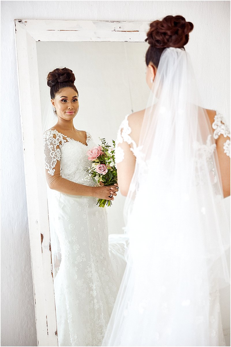 bride getting ready