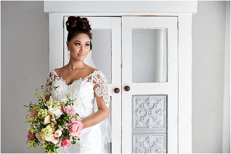 bride getting ready