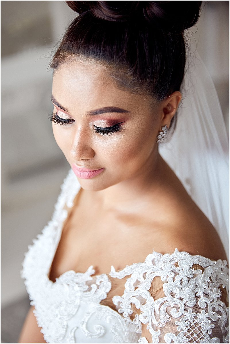 bride getting ready