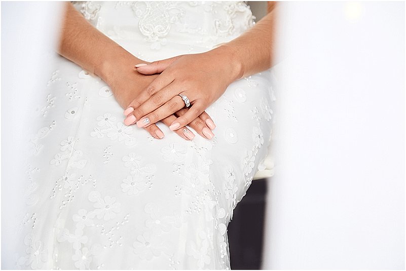 bride getting ready