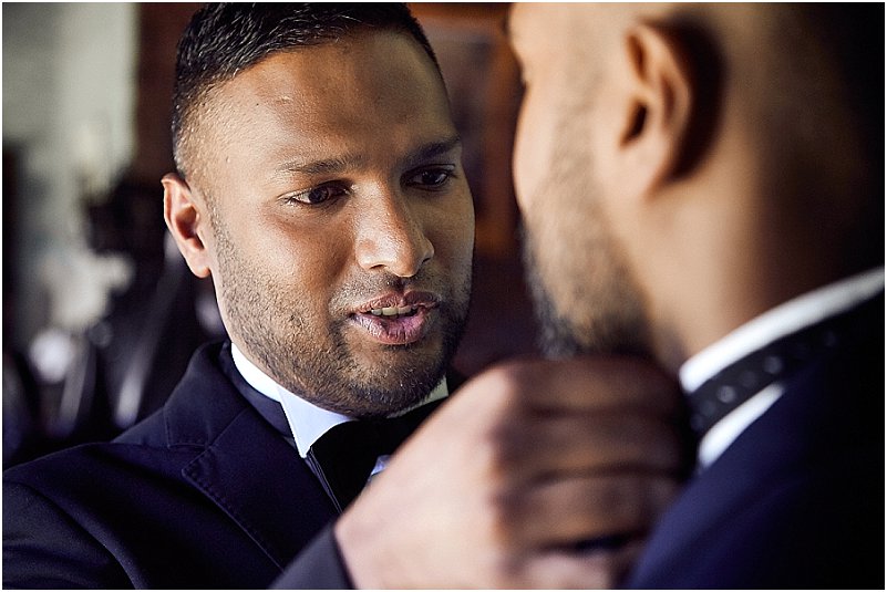 groom getting ready photos