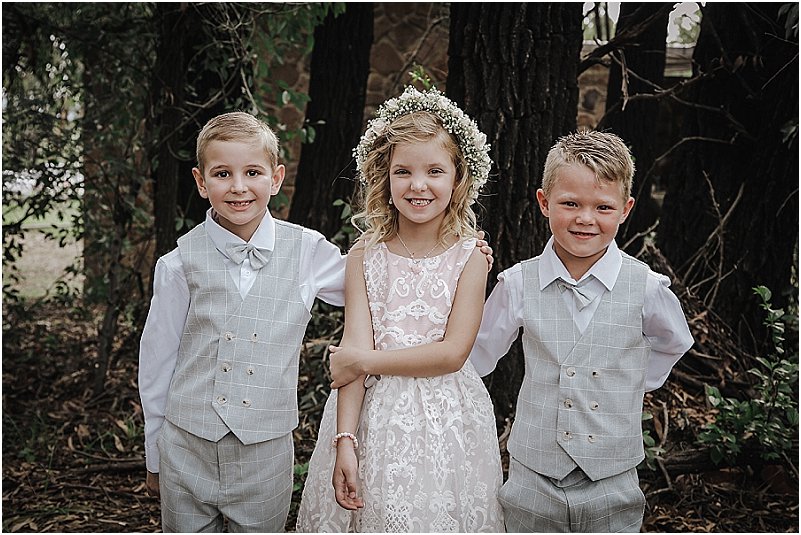 ring bearer flower girl