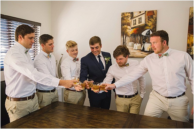 groom and groomsmen photos