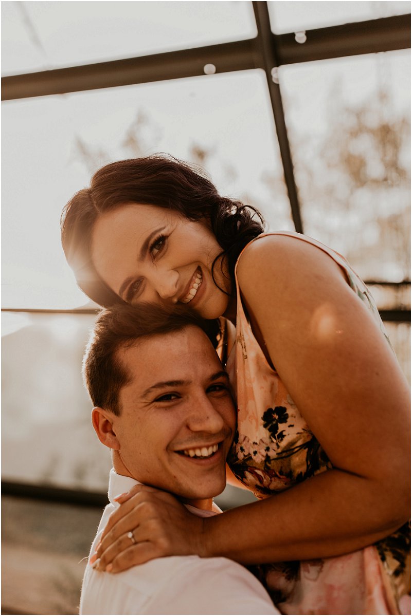 engagement photos at Rosemary Hill