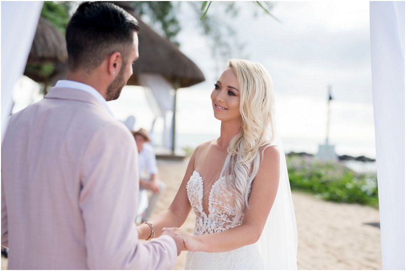 Strandtroue in Mauritius