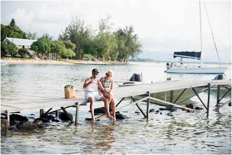 Jose & Candace se bestemming strandtroue