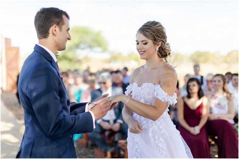 wedding at bordeaux game farm