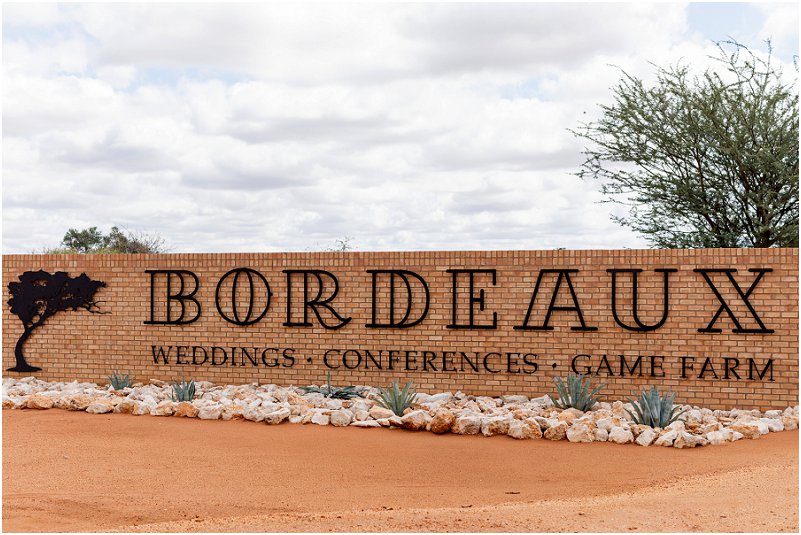 wedding at bordeaux game farm