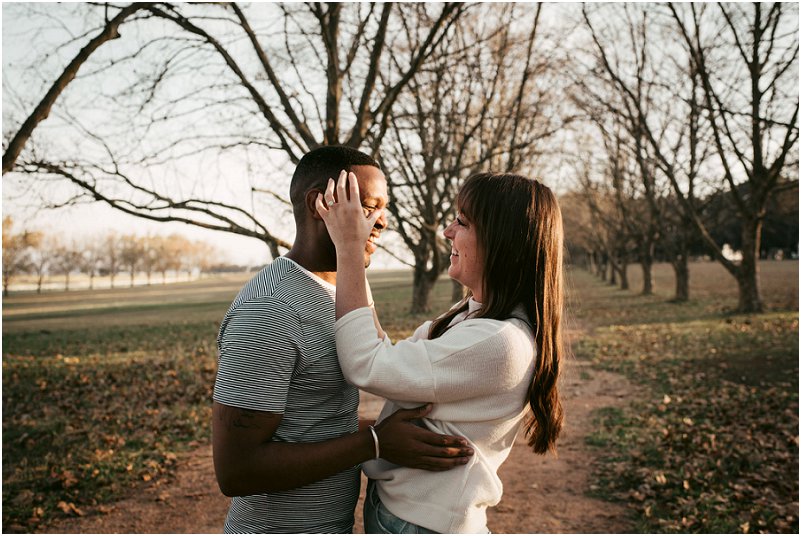 Attractive Interracial Couple