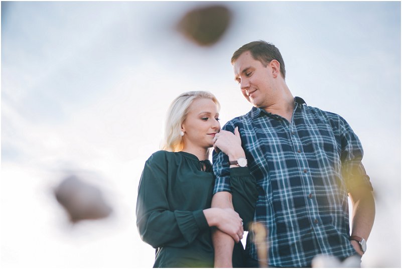 cotton field engagement pictures