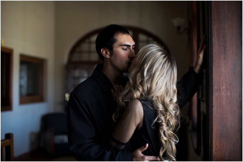 musical engagement photo shoot