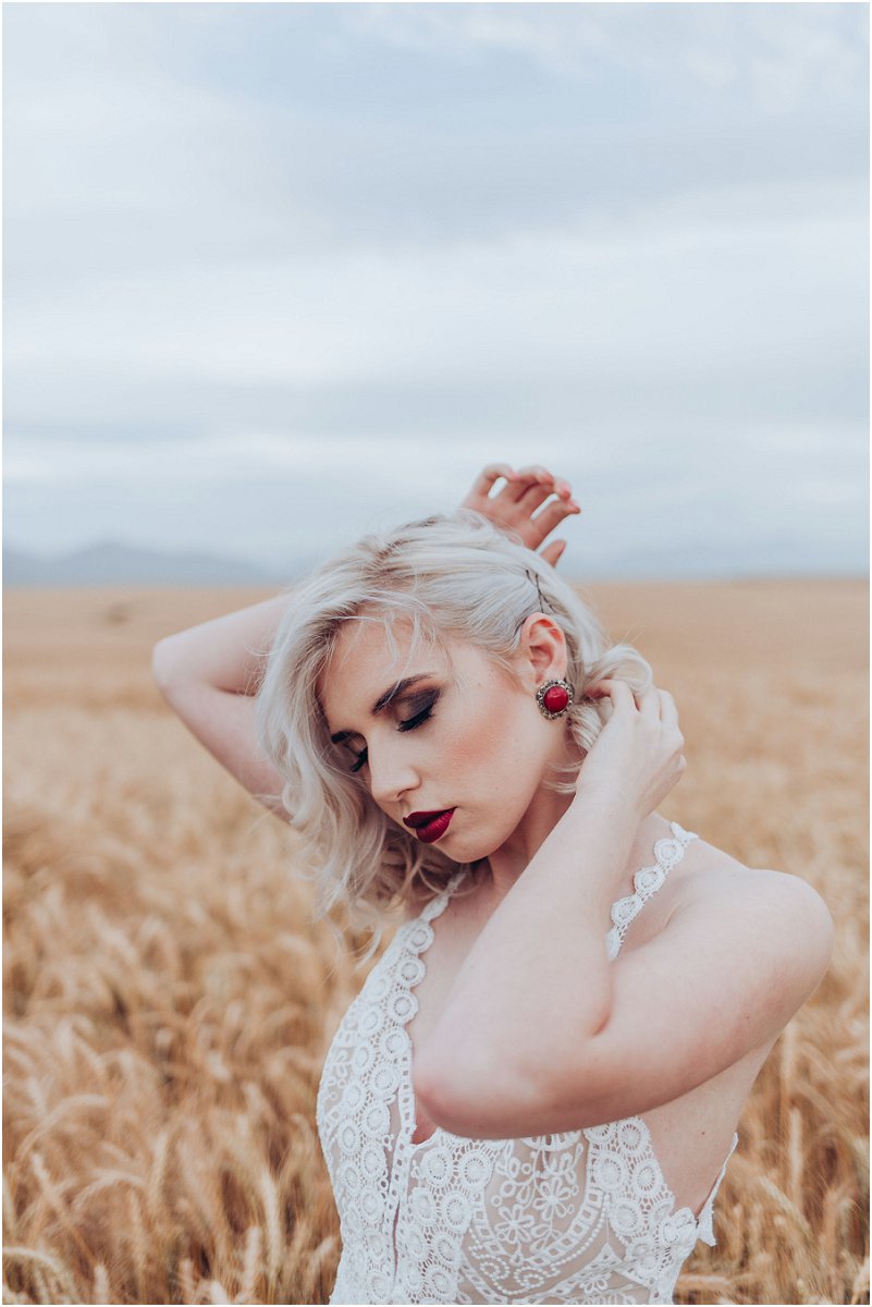 wheat fields wedding inspiration