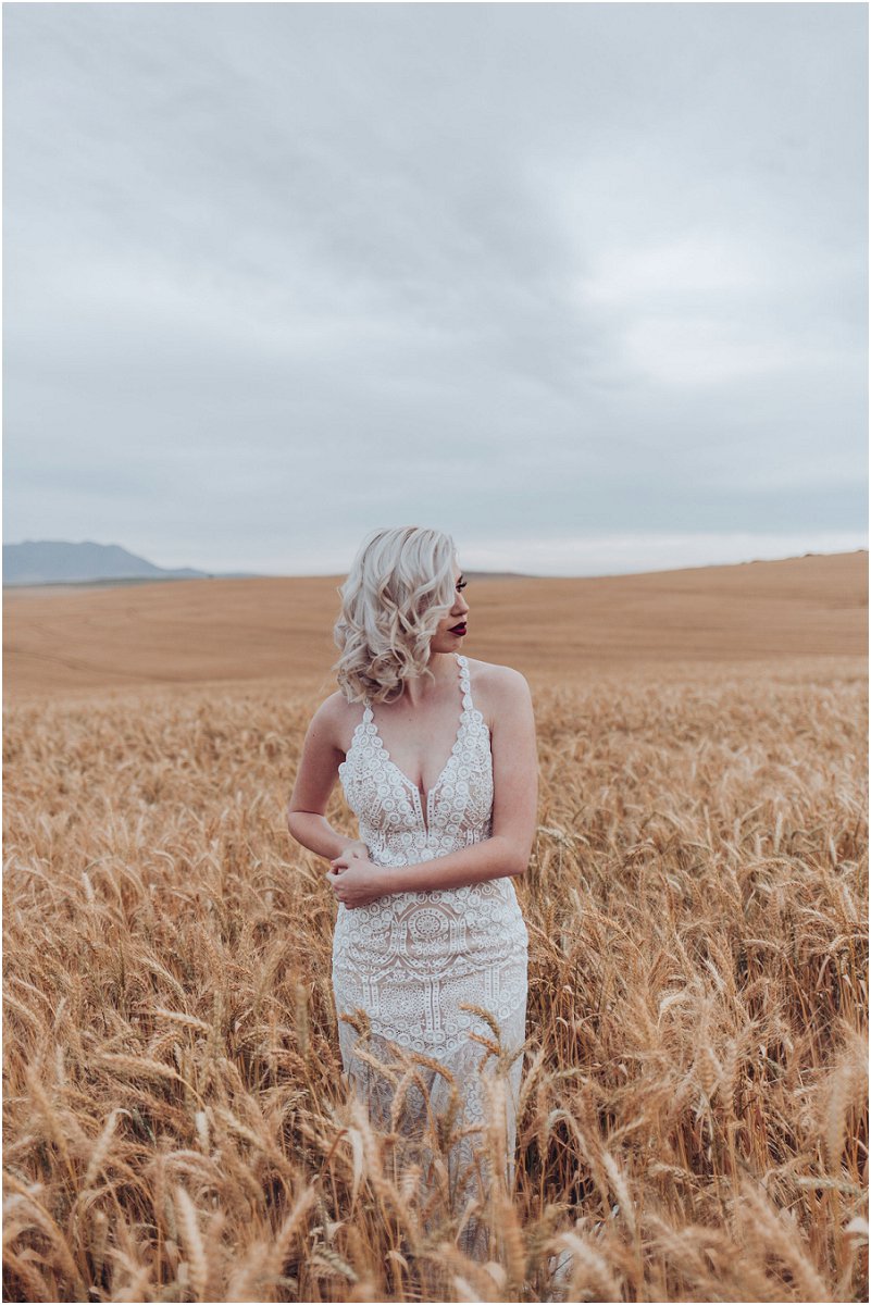 wheat fields wedding inspiration