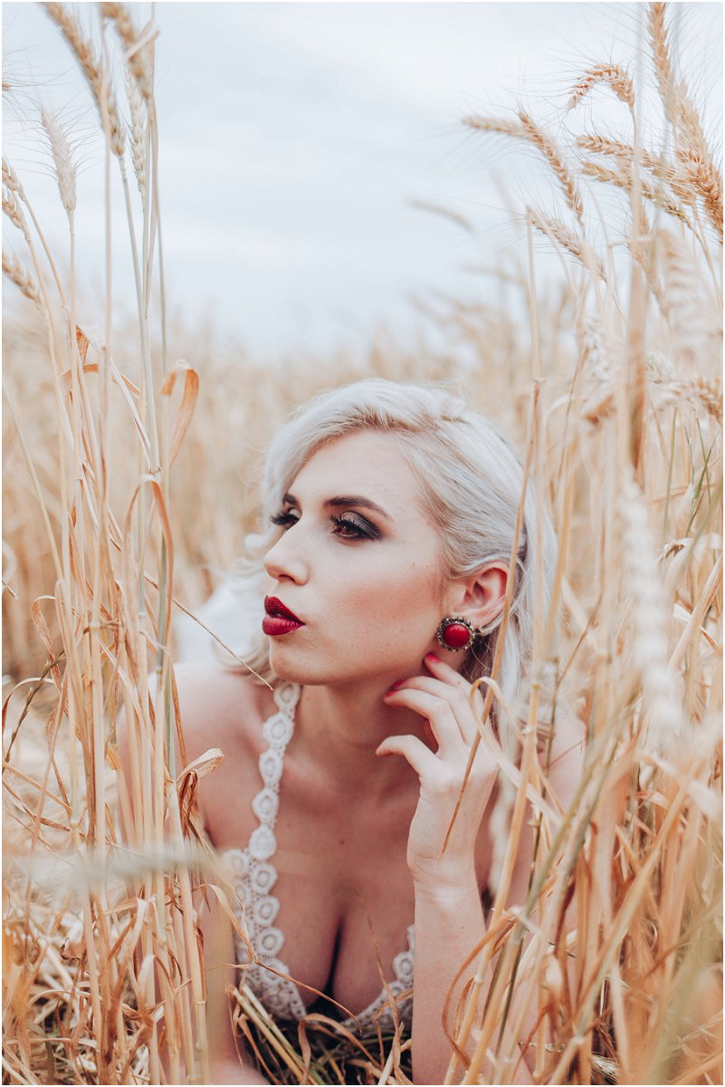 wheat fields wedding inspiration