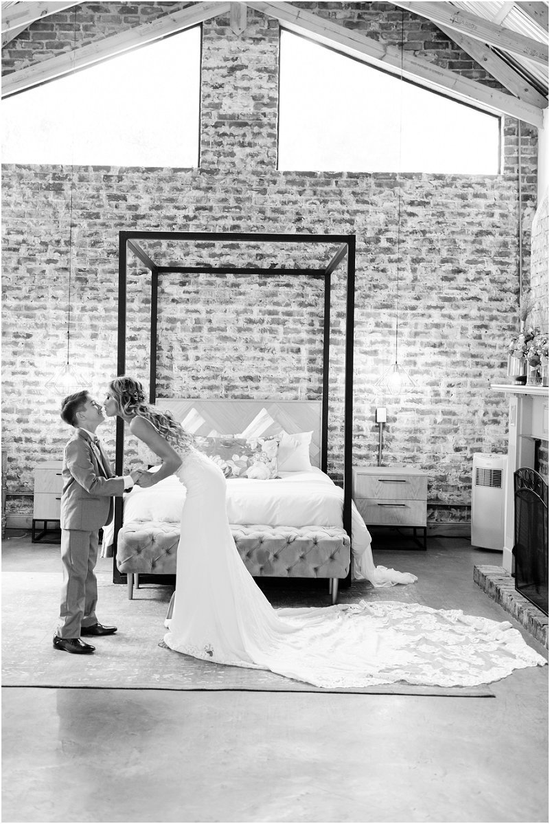 Lace on Timber Wedding