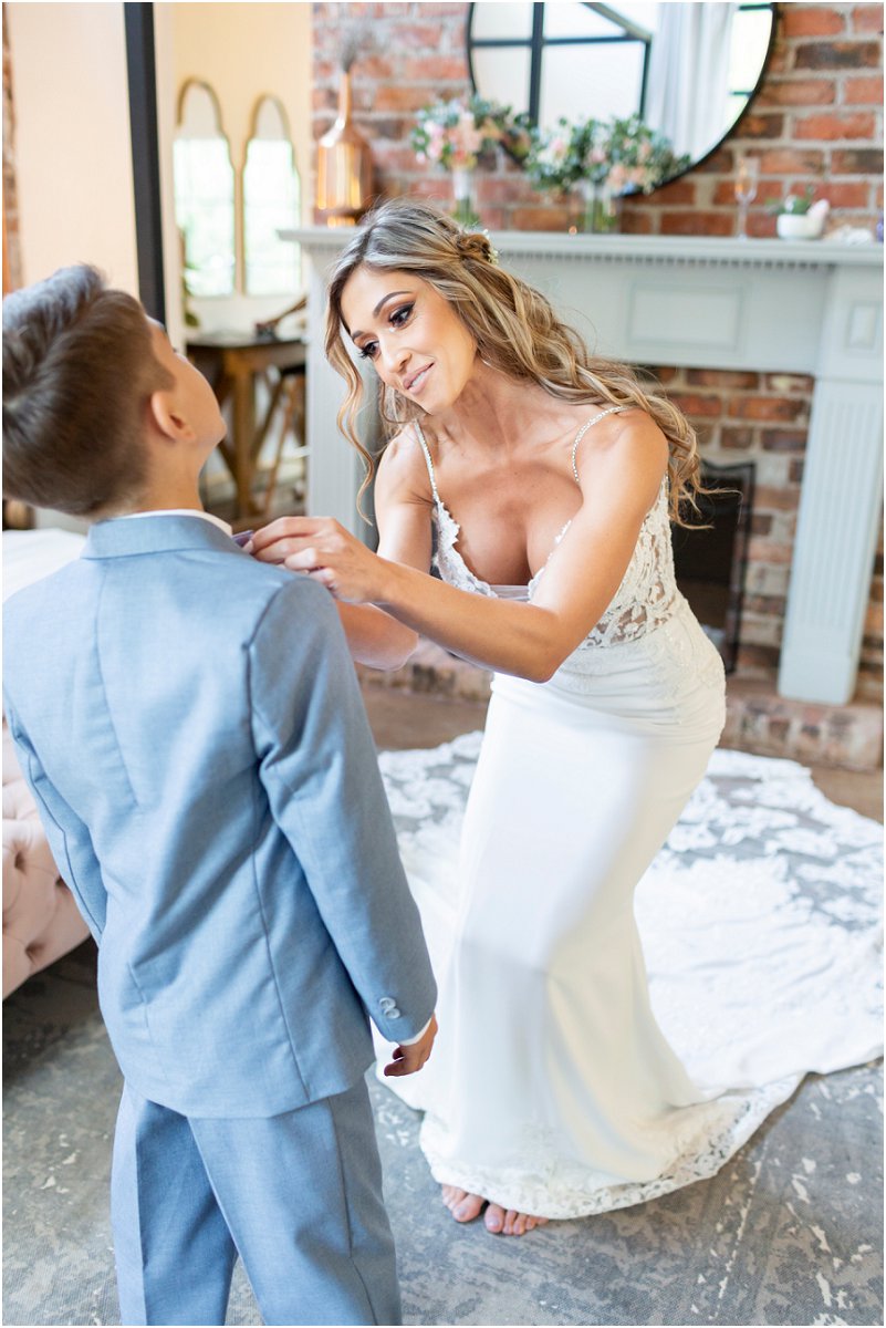 Lace on Timber Wedding