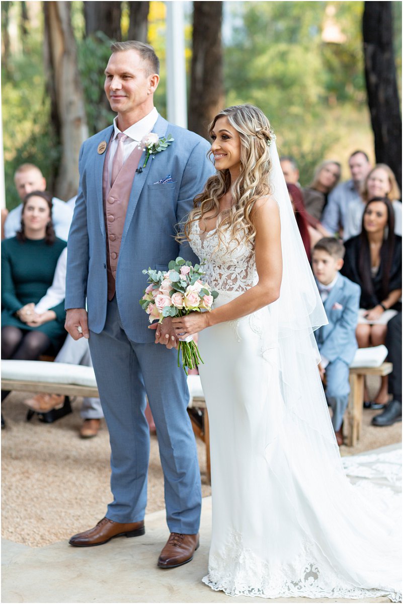 Lace on Timber Wedding