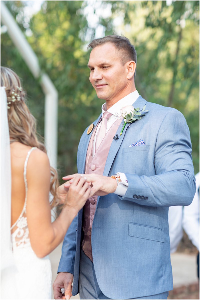 Lace on Timber Wedding