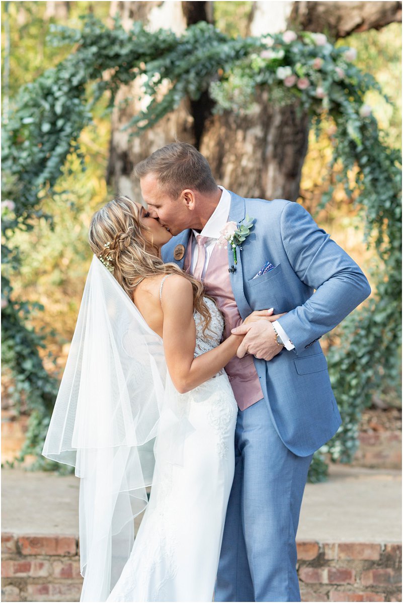 Lace on Timber Wedding