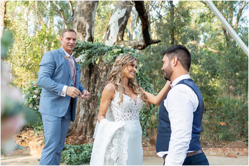 Lace on Timber Wedding