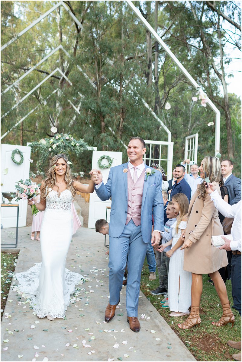 Lace on Timber Wedding