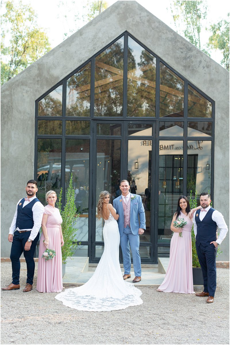 Lace on Timber Wedding