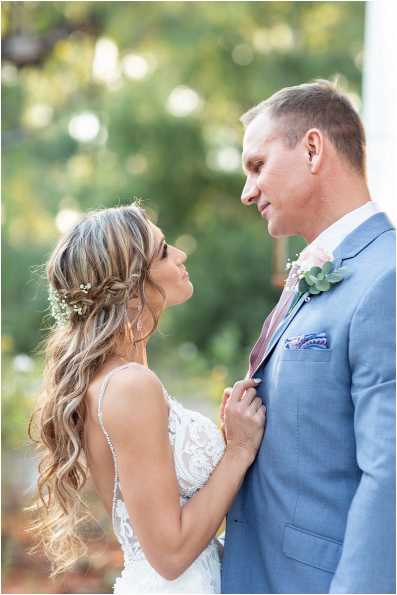 Lace on Timber Wedding