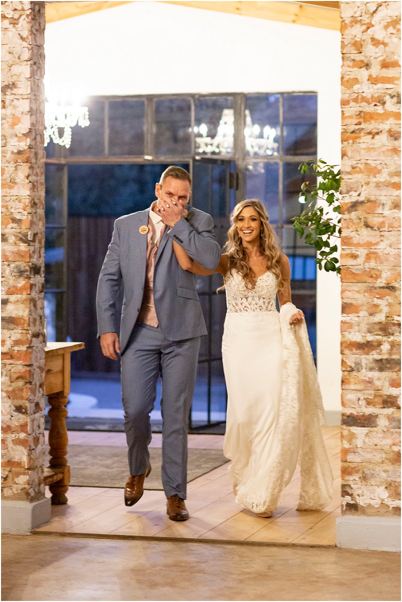 Lace on Timber Wedding