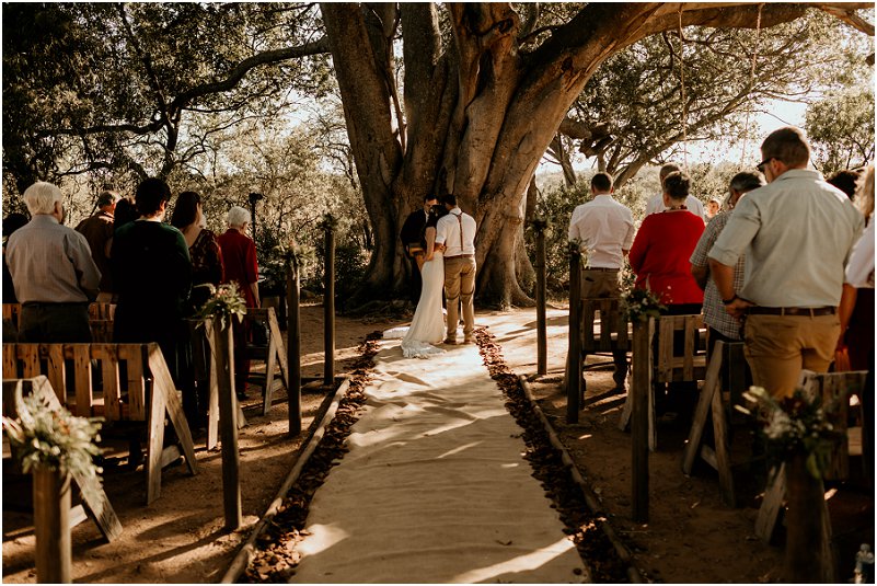 Kuthaba Bush Lodge wedding