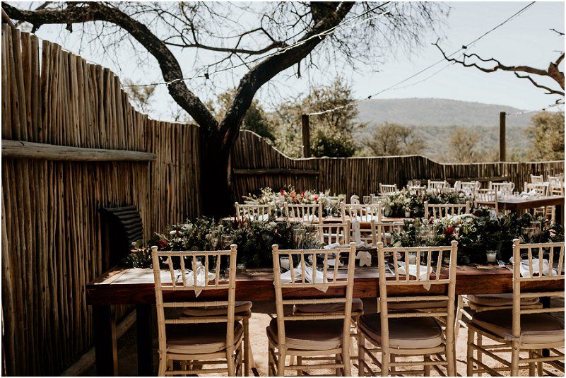 Kuthaba Bush Lodge wedding