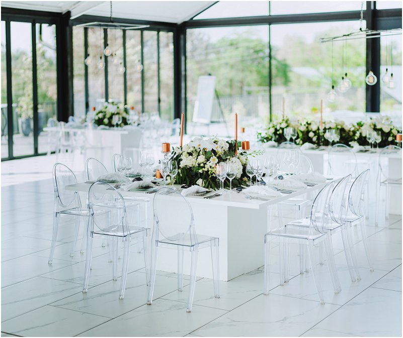 modern style wedding