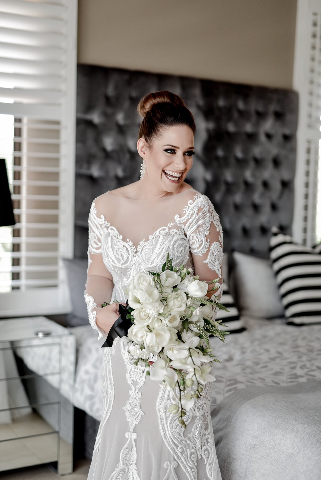 black and white wedding inspiration