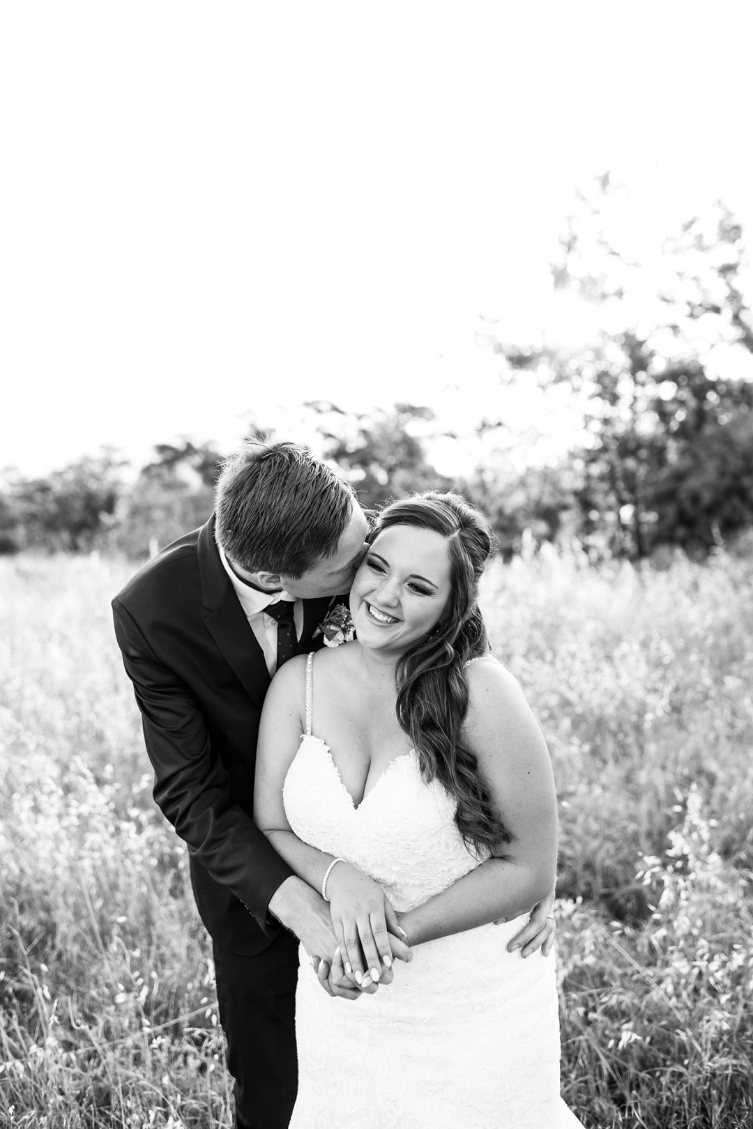 modern farm wedding