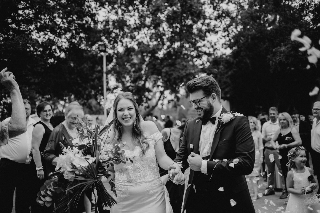dark green wedding