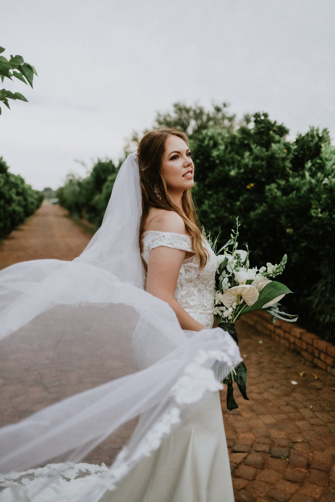dark green wedding