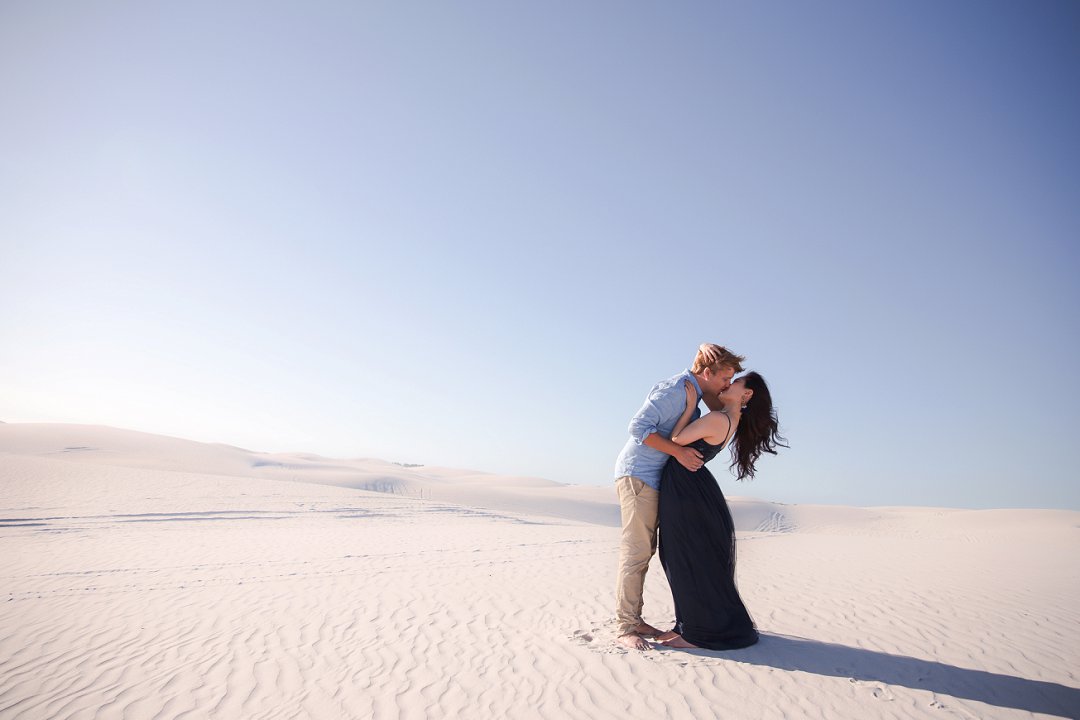 engagement on atlantis dunes cape town