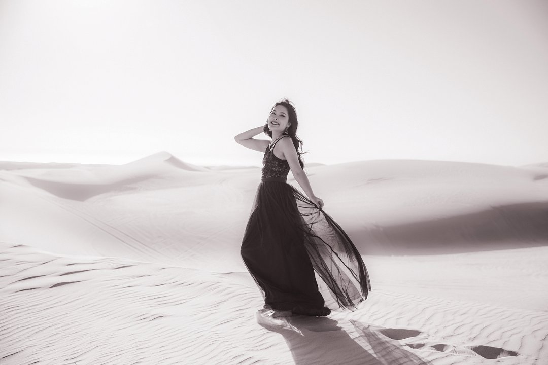 engagement on atlantis dunes cape town