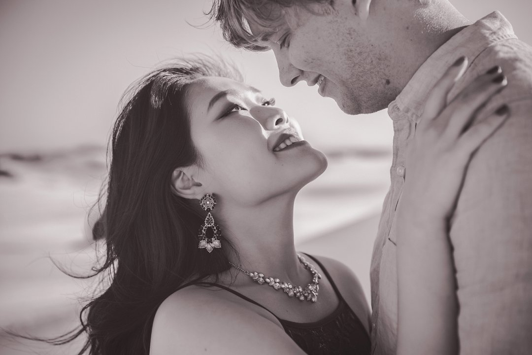 engagement on atlantis dunes cape town