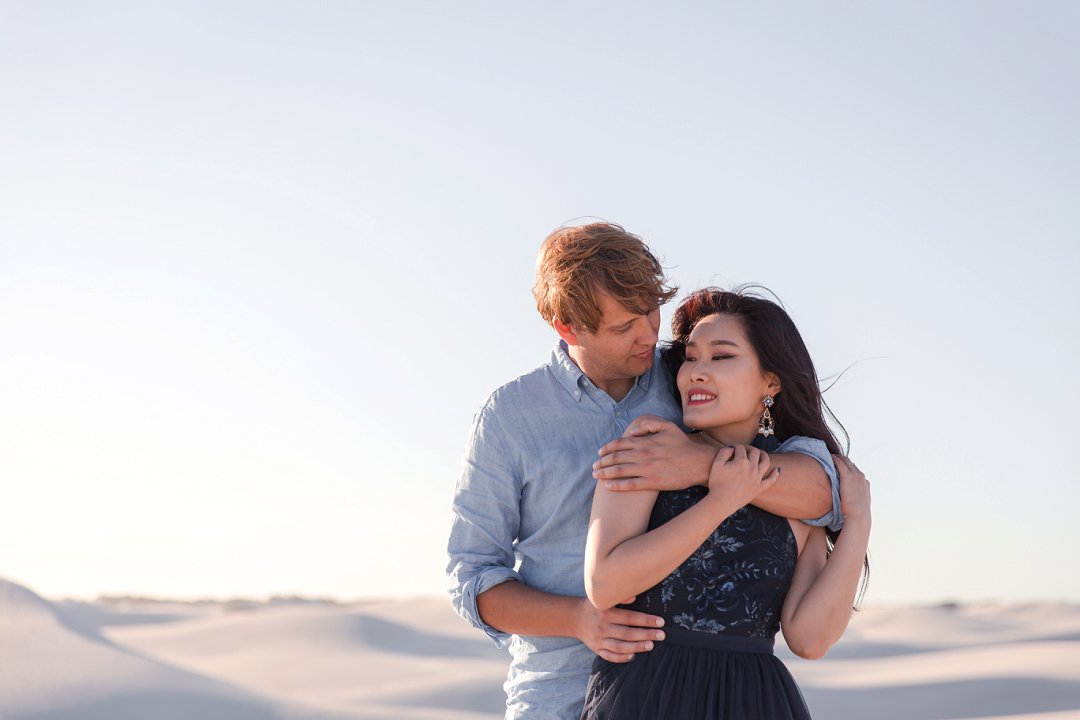 engagement on atlantis dunes cape town